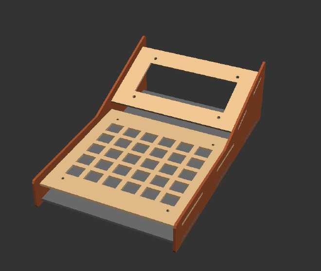 Rendered case design